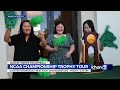 Hawai'i men's volleyball championship trophy tour is underway