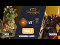 Czarix (Lizardmen) vs Samurai (Warriors of Chaos) - Finals - Game 2 - Warhammer League #2
