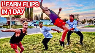 5 FLIPS YOU CAN LEARN IN 1 DAY