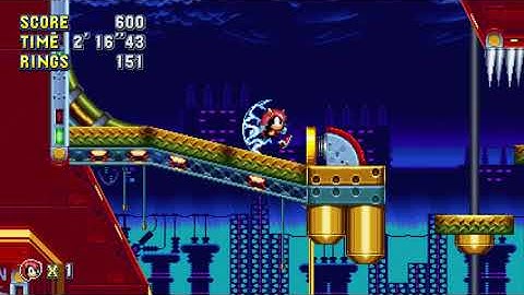Sonic Mania Plus: Titanic Monarch Zone Act 1 (Mighty) [1080 HD]