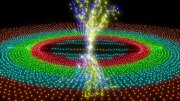 Heavenly Particle Reverie ☁️ [Relaxing Visual Effects]