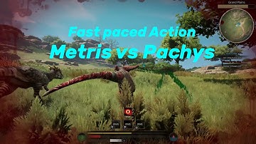 Fast paced Metri vs Pachy Action - Path of Titans