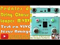 Pedal Delay, Chorus y Looper Lost Tempo de  M-VAVE - Test en VIVO por Jesús Amaya...