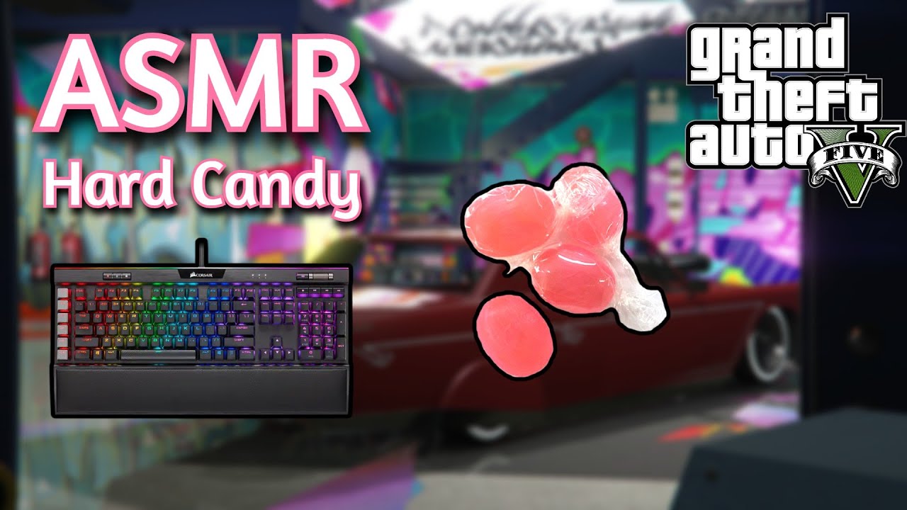 ASMR Gaming | GTA V ONLINE HARD CANDY | No Talking + Keyboard/Mouse Sounds 💤