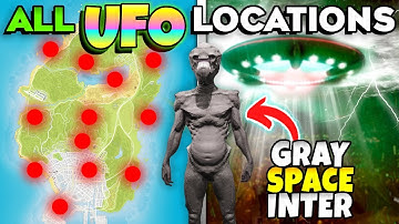 GTA Online How to Unlock Gray Space Interloper Outfit (All UFO Locations 2025 & All Rewards)