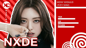 (MEGA COLLAB) How Would ITZY Sing NXDE By (G)-IDLE / Line Distribuition
