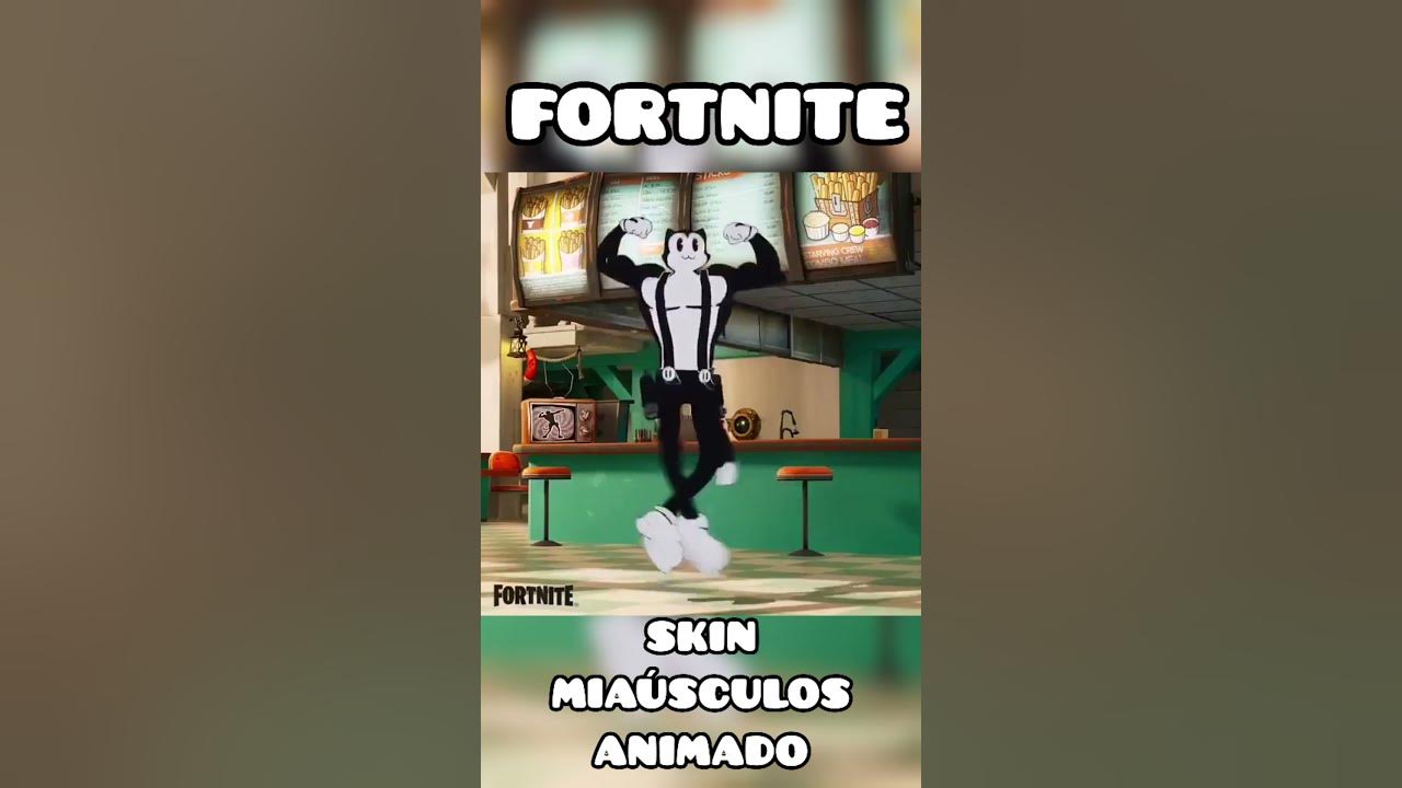 SKIN MIAÚSCULOS ANIMADO FORTNITE #Shorts - YouTube