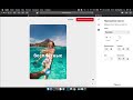 5.2 Добавляем фото с компьютера в Pinterest. Изменение размера, текст и лого