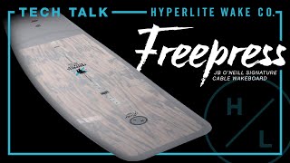 2023 Hyperlite Tech Talk - Freepress Cable Wakeboard