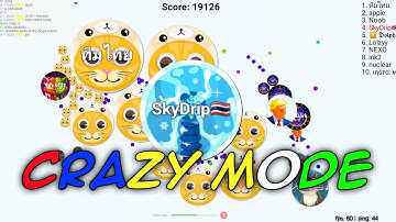 Blob.io | When i play crazy mode first time | SkyDrip