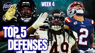 Week 4 NFL Defense Rankings: TOP Fantasy Football Sits & Streamers!