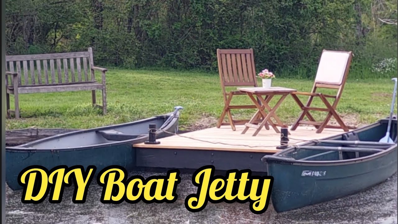 Ep 116 We Build An Awesome DIY Boat Jetty StepbyStep French