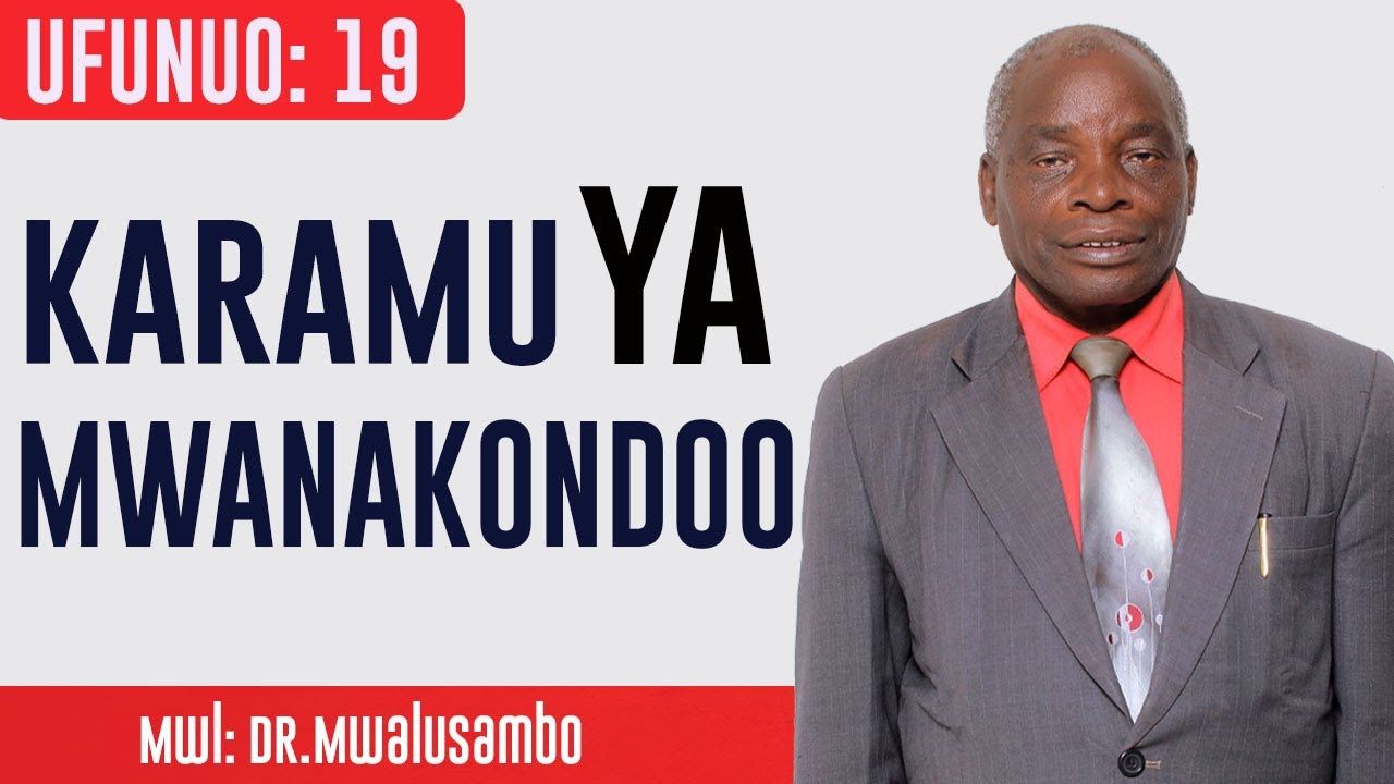 KARAMU YA MWANAKONDOO DR MWALUSAMBO #onlineservice #kingdomphilosophy  #biblestudy #biblia