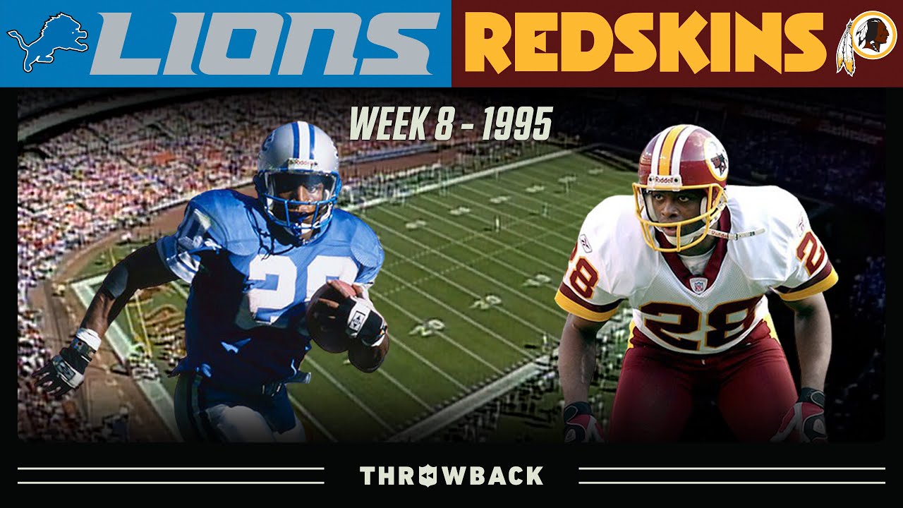 Epic Walk-off TD By Franchise Icon! (Lions vs. Redskins 1995, Week