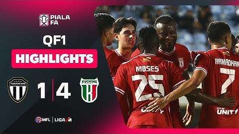 Terengganu FC 1-4 Kuching City FC | Highlights | Piala FA 2025-2026 | FA QF1