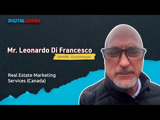 Mr. Leonardo Di Francesco share his experience while working with Digital Guider.