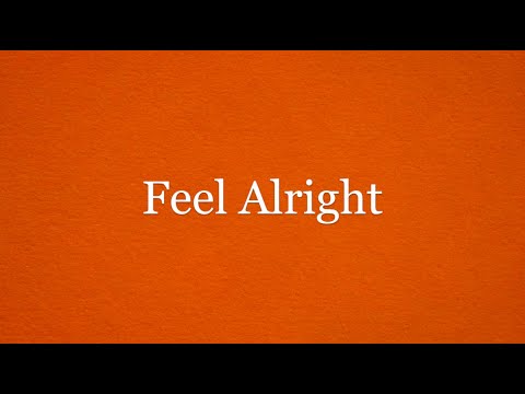 Chetna - Feel Alright (Official Lyric Video)
