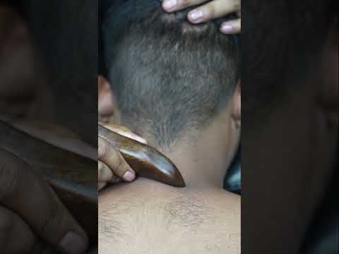 Acupressure ASMR: Find Your Zen With Targeted Neck & Shoulder Relief #shorts