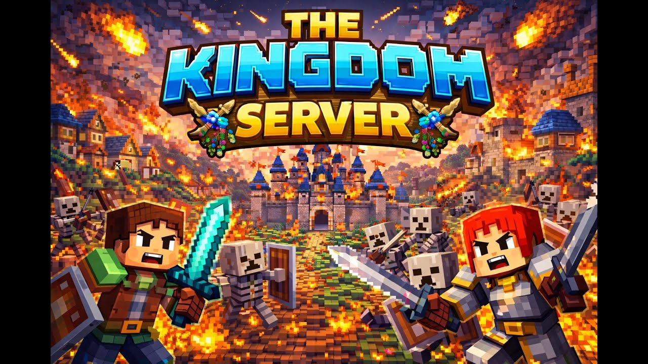 the kingdom Minecraft server - YouTube