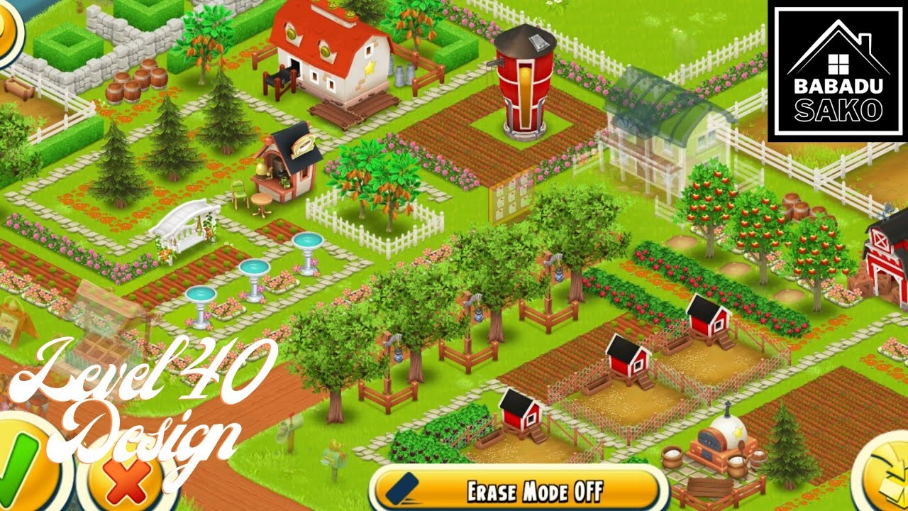 Hay Day : Farmdesign! Ep.76 : Farm Design Level 40 Part 1 - Youtube