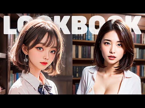 Видео: AI ART | LIBRARIAN LOOKBOOK