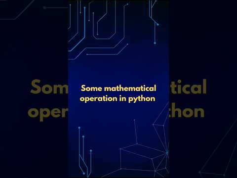 Exponentiation #python #pythonprogramming