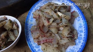 Gỏi cá chắm cách lọc cá & làm gỏi của người thái tây bắc |•QTTB