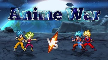 Kefla SSL DBFZ & Vegito SSB DBFZ V2 VS Goku SSGSS & Goku SSJ DBFZ in Jump Force Mugen