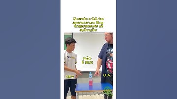 QA e a sua capacidade de fazer aparecer bugs do nada! #devops #coffops #memes #humor #linux #dev