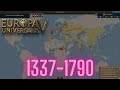 Europa Universalis V -  Timelapse 400 Years 1.0.11 Version