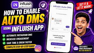 How to enable Auto DMs on the Influish app screenshot 5