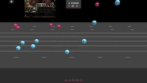 A.I. Duet 3D 0.5 | artificial intelligence music using Magenta Improv RNN