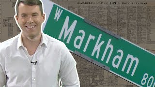 The Origin of Markham Street in Little Rock