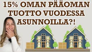 Kuinka saada 15%/v tuotto asunnoilla (pitkäaikaisvuokrauksella)
