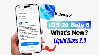 iOS 26 Beta 6 Released - What's New? Great Features in Hindi