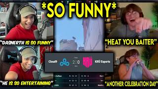 FNS Couldn't Stop LAUGHING Watching Dasnerth HATE WATCHING KRU vs C9 In VCT