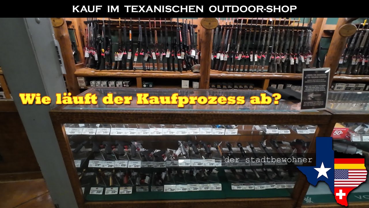 Begleitet mich bei dem Kauf einer S.W. in Texas