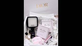 Dior beauty haul unboxing - miss Dior Le baume / GWP phone ring light