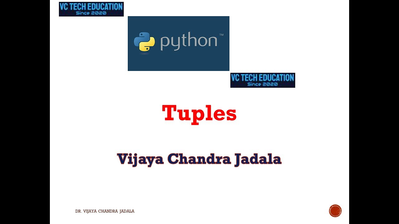Python Tuples #018 - YouTube