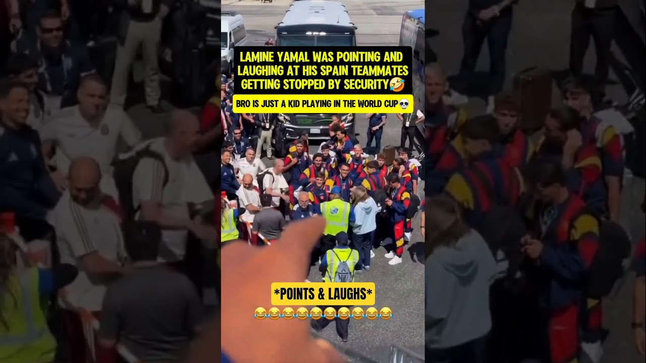 Lamine Yamal ROASTING his teammates😭