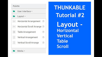Thunkable Part 2 | Layout of Thunkable full Explanation | Scroll Layout and Simple Layout