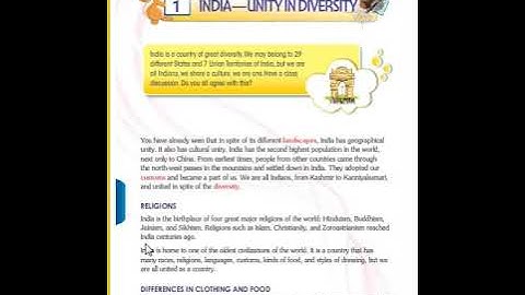 CLASS 3 SOCIAL LSN 1  "INDIA UNITY IN DIVERSITY" PART 1/3 BY INNOVATIVE INTERNATIONAL SCHOOL,Glb