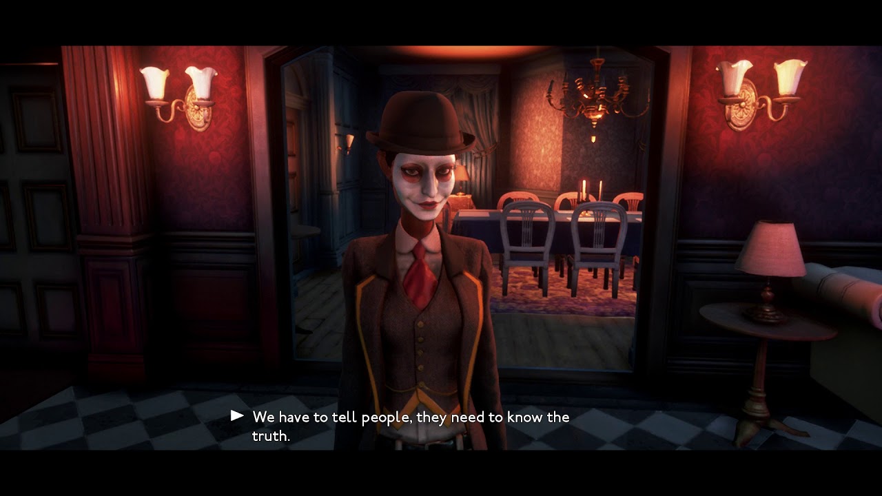 We Happy Few - Act lll No Place Like Home: Enter Victoria Byng's Estate & Dialogue Cutscene (2018)