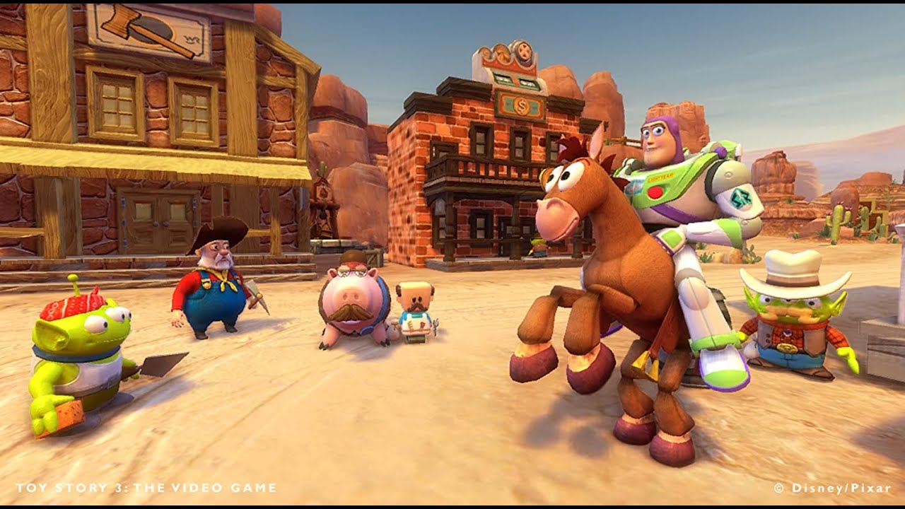 Disney Pixar Toy Story 3 Sanbox Buzzlightyear Walkthrough Full 