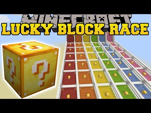 lucky block race Minecraft: SPIRAL OF DEATH LUCKY BLOCK RACE