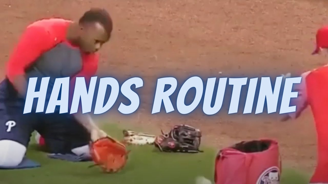 Phillies Hands Routine [Baseball Infield Tips] YouTube