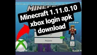 Mi̇necraft 1.11.0.10 Xbox Logi̇n Apk Download