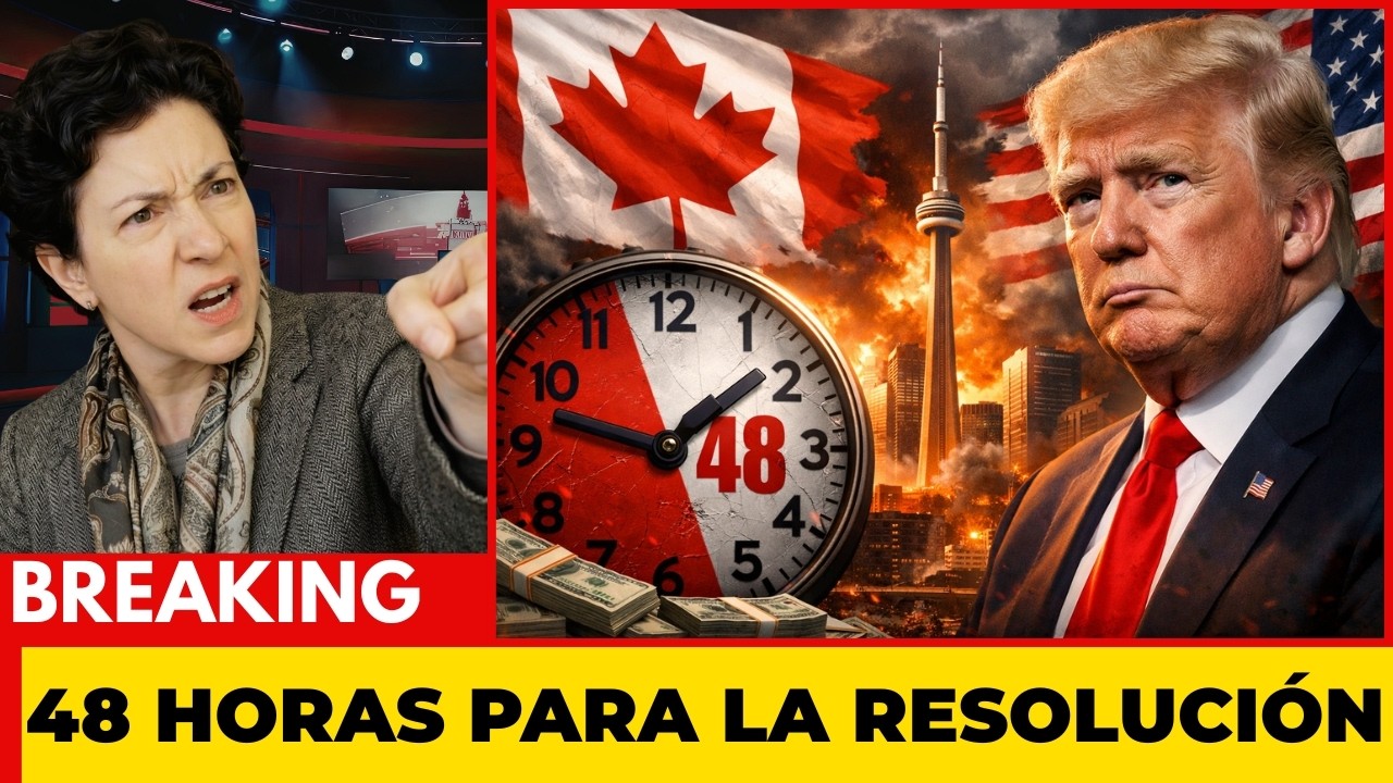 3 MIN AGO: Canadá le da 48 horas a Trump para resolver el acuerdo comercial de $900B