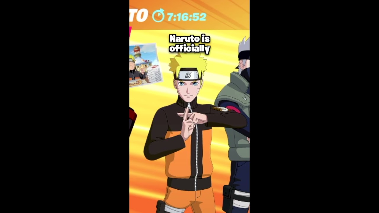 Naruto Is Officially In Fortnite 