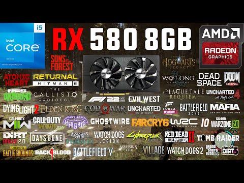 RX 580 8GB Test in 50 Games in Early 2023